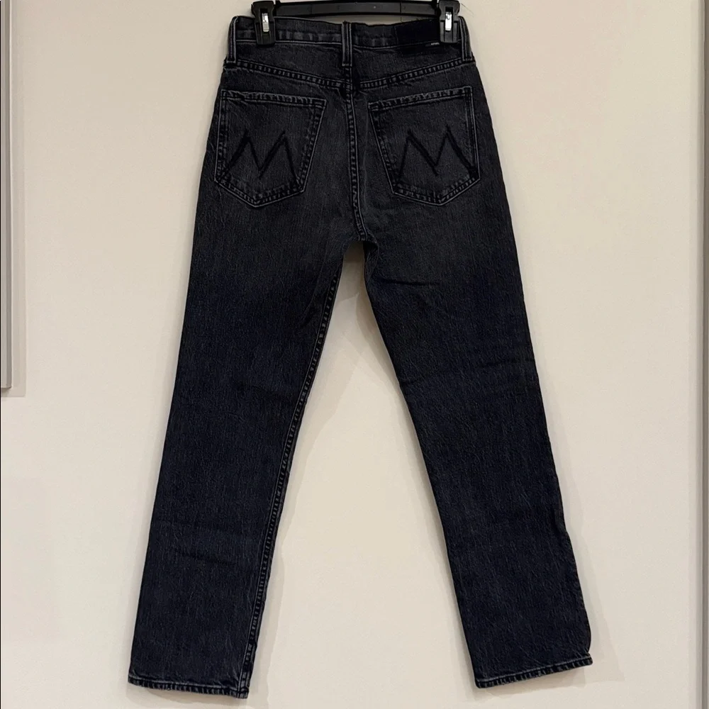 Mother Superior The Tomcat Ankle Black Grey Jeans in On The Fly 26 Straight Leg